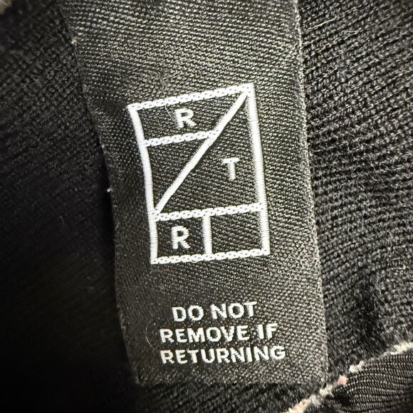 3.1 Phillip Lim Houndstooth Plaid Jogger Pants 8 Gray Black Stretch Wool Blend - Picture 11 of 16